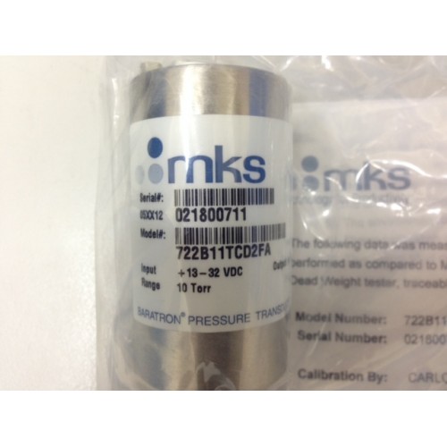 MKS 722B11TCD2FA 10Torr Baratron Absolute Pressure Transducer